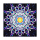 Mandala Fluorescente 4 - (30 x 30 cm) - Parcial Diamantes (Redondo) - Kit Completo
