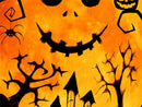 Halloween Gato Preto 5 - 100% Diamantes (Kit Completo)