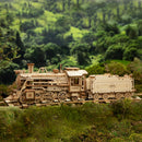 Trem - Quebra-Cabeça 3D de Madeira Luxo