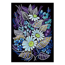 Carregar imagem no visualizador da galeria, Belas Telas Fluorescentes 5 - Parcial Diamantes (Redondo) - Kit Completo - Pintura com Diamantes
