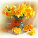 Vaso de Flor 18 - 100% Diamantes (Kit Completo)