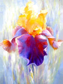 Flores 2023/6 - 100% Diamantes (Quadrado) - Kit Completo - Pintura com Diamantes