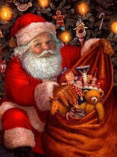 Carregar imagem no visualizador da galeria, Papai Noel 3 - 100% Diamantes (Kit Completo)
