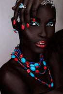 Mulheres Estilosas 19 - 100% Diamantes (Quadrado) - Kit Completo