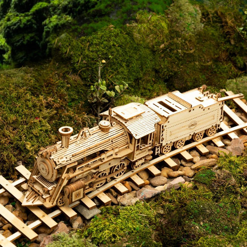 Trem - Quebra-Cabeça 3D de Madeira Luxo