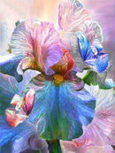 Flores 2023/11 - 100% Diamantes (Quadrado) - Kit Completo - Pintura com Diamantes