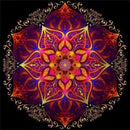 Mandala Raiada - 100% Diamantes (Kit Completo)