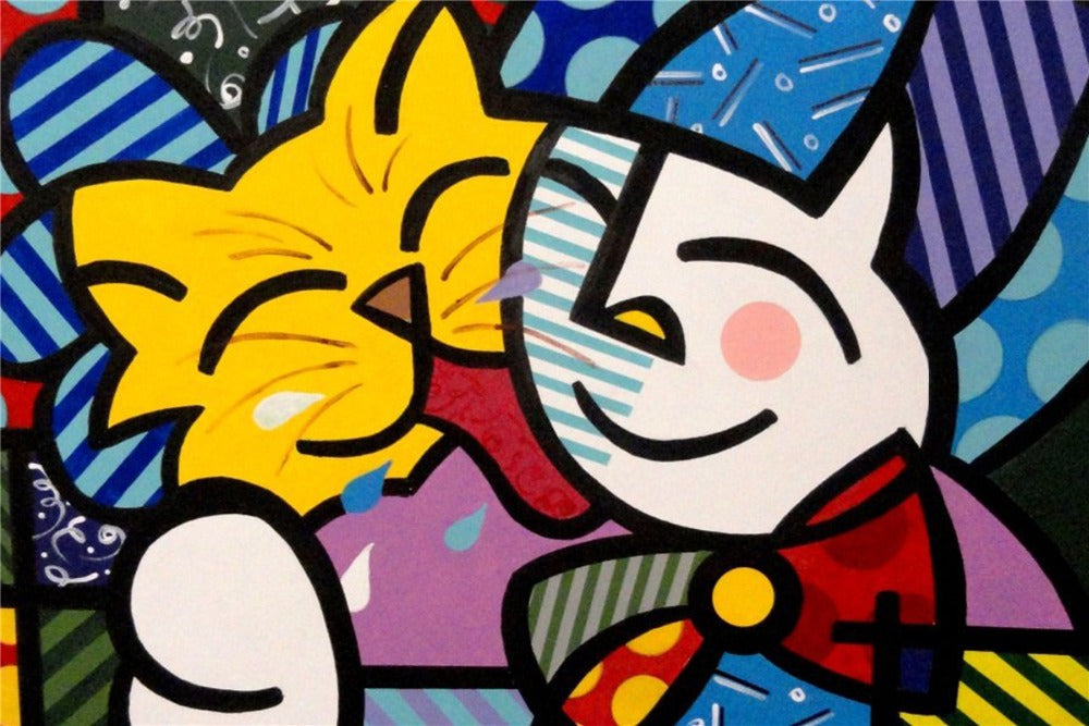 Romero Britto 7 - 100% Diamantes (Kit Completo)