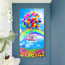 Casa Up 2023 - 100% Diamantes (Quadrado) - Kit Completo - Pintura com Diamantes