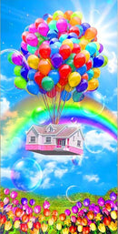 Casa Up 2023 - 100% Diamantes (Quadrado) - Kit Completo - Pintura com Diamantes