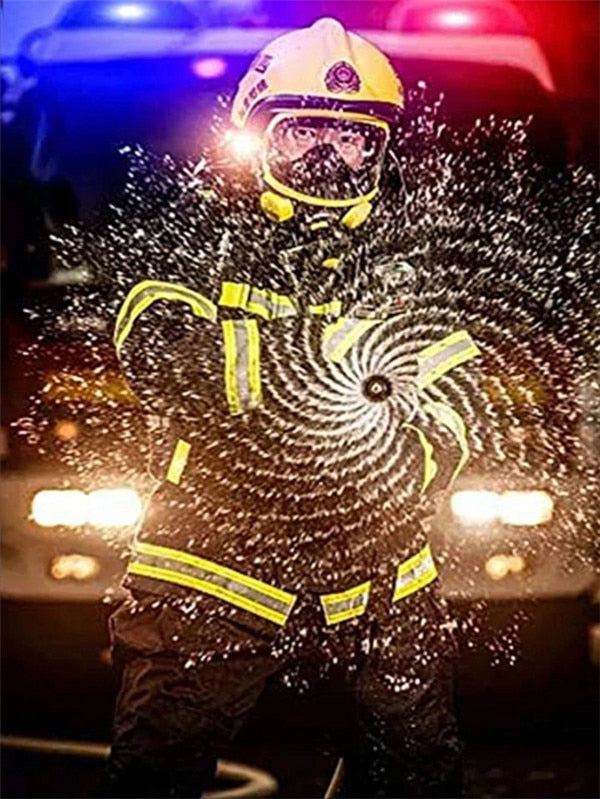 Bombeiros 2023/17 - 100% Diamantes (Quadrado) - Kit Completo - Pintura com Diamantes