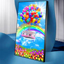 Casa Up 2023 - 100% Diamantes (Quadrado) - Kit Completo - Pintura com Diamantes