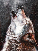 Carregar imagem no visualizador da galeria, Uivo do Lobo - 100% Diamantes (Kit Completo)
