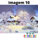 Paisagem Inverno 10 - 100% Diamantes (Kit Completo)
