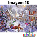 Paisagem Inverno 18 - 100% Diamantes (Kit Completo)