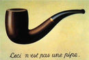 A Traição das Imagens de Magritte - 100% Diamantes (Quadrado) - Kit Completo - Pintura com Diamantes