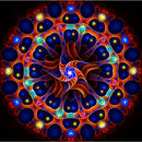 Mandala Sublime 3 - 100% Diamantes (Quadrado) - Kit Completo