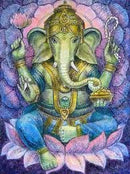 Buda Elefante - 100% Diamantes (Kit Completo) - Pintura com Diamantes