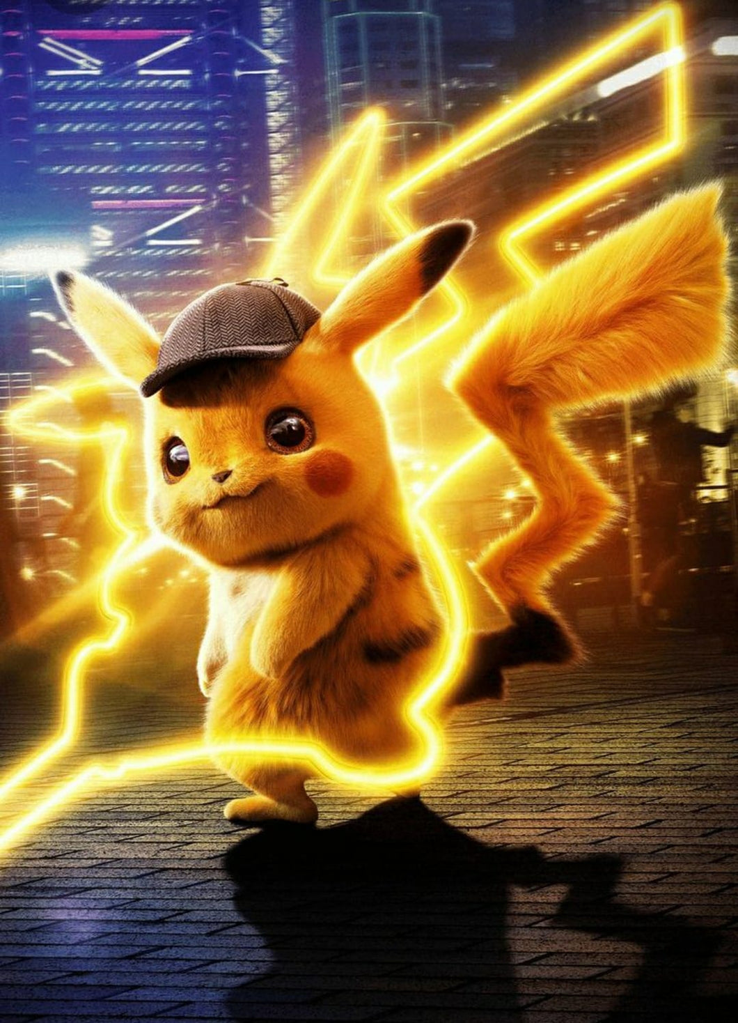 Pikachu 2023/2 - 100% Diamantes (Quadrado) - Kit Completo - Pintura com Diamantes