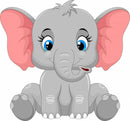 Elefantinho 2023 - 100% Diamantes (Quadrado) - Kit Completo - Pintura com Diamantes