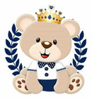 Ursinho 2023/1 - 100% Diamantes (Quadrado) - Kit Completo - Pintura com Diamantes