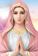 Nossa Senhora 2023/11 - 100% Diamantes (Quadrado) - Kit Completo - Pintura com Diamantes