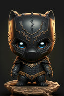 Pantera Negra 2023/1 - 100% Diamantes (Quadrado) - Kit Completo - Pintura com Diamantes
