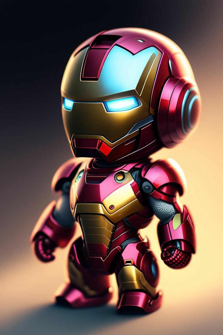 Homem de Ferro 2023/1 - 100% Diamantes (Quadrado) - Kit Completo - Pintura com Diamantes
