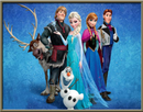 Frozen (30 x 40 cm) - 100% Diamantes (Redondo) - Kit Completo