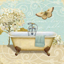 Banheiro Decoração 2023/5 - 100% Diamantes (Quadrado) - Kit Completo - Pintura com Diamantes