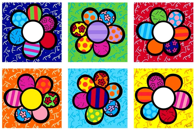 Romero Britto 26 - 100% Diamantes (Kit Completo)