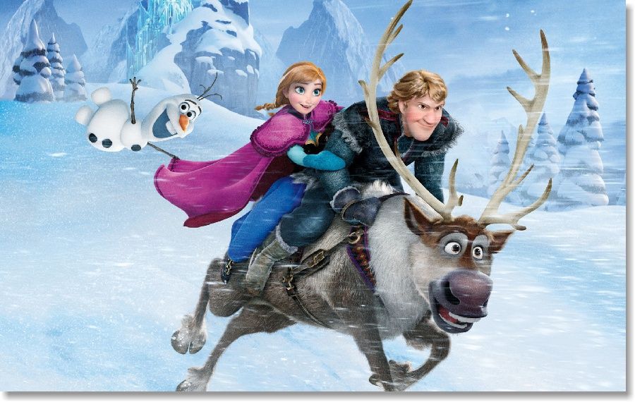 Frozen 2023/2 - 100% Diamantes (Quadrado) - Kit Completo - Pintura com Diamantes