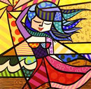 Romero Britto 66 - 100% Diamantes (Kit Completo)